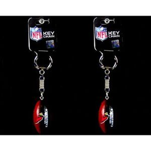 Arizona Cardinals NFL Football Key Chain 2 Pack